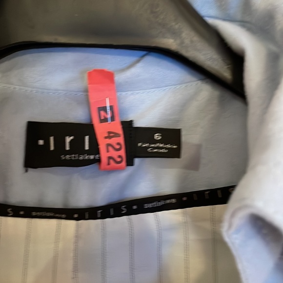 Canadian designer iris pale Blue Jacket size 6 - Picture 5 of 8